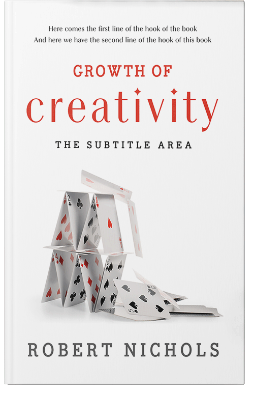 Front view of Swiss Coffee #10725 - Premade Business Book Cover