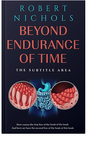 Pre Made Book Cover Chestnut Rose