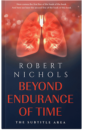 Pre Made Book Cover Ebony Clay