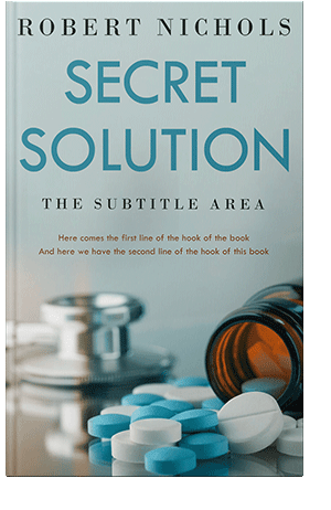 Pre Made Book Cover Submarine