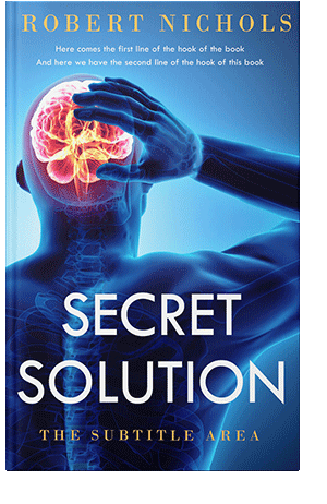 Pre Made Book Cover Chathams Blue