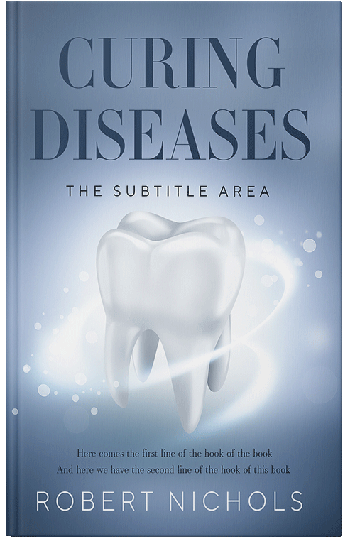 Front view of Bali Hai #10767 - Premade Health & Mind & Body Book Cover