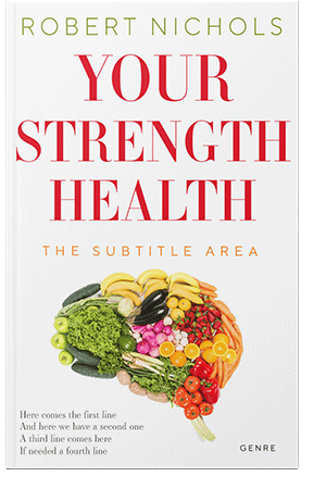 Pre Made Book Cover Almond