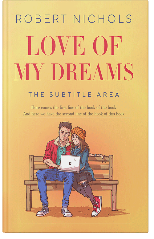 Front view of Premade Teen & Young Adult Book Cover - Rajah