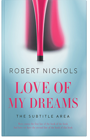 Pre Made Book Cover Jagged Ice