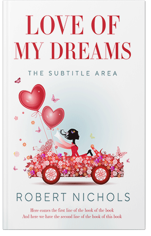 Pre Made Book Cover Bon Jour