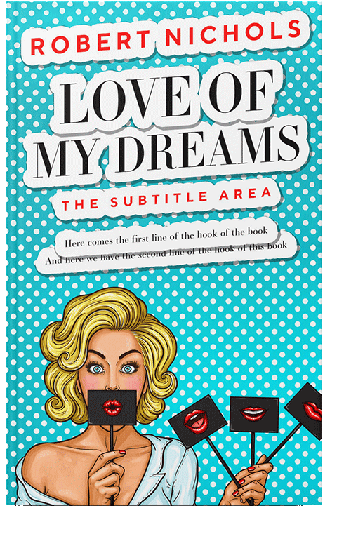 Front view of Bright Turquoise #10781 - Premade Chick Lit Book Cover | BookCoverZone