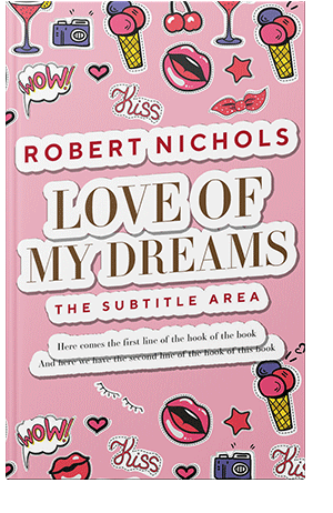 Pre Made Book Cover Beauty Bush