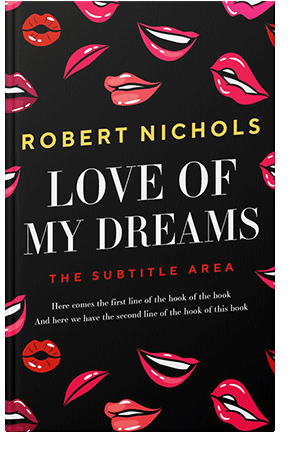 Pre Made Book Cover Amaranth