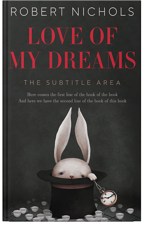 Front view of Heavy Metal #10787 - Premade Fantasy Book Cover