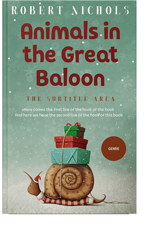 Front view of Bay Leaf #10789 - Premade Fantasy Book Cover