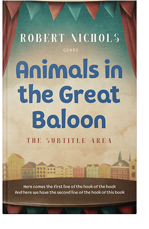 Pre Made Book Cover Akaroa