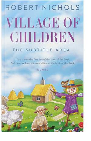 Pre Made Book Cover Spindle