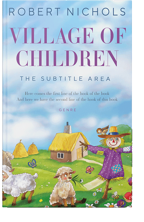 Front view of Spindle #10798 - Premade Nature Book Cover