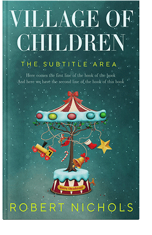 Pre Made Book Cover Casal