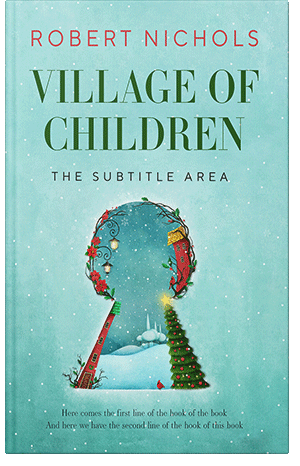 Pre Made Book Cover Morning Glory