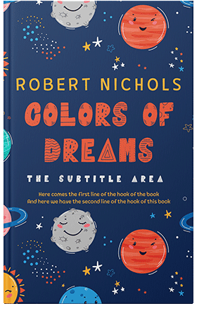 Pre Made Book Cover Blue Zodiac