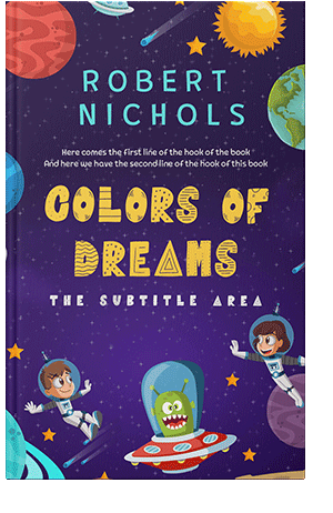 Pre Made Book Cover Scarlet Gum