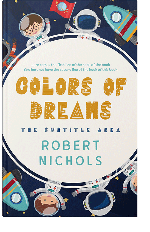 Front view of Pampas #10810 - Premade Education Book Cover