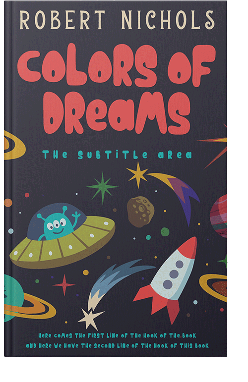 Front view of Tuna #10817 - Premade Science Fiction Book Cover