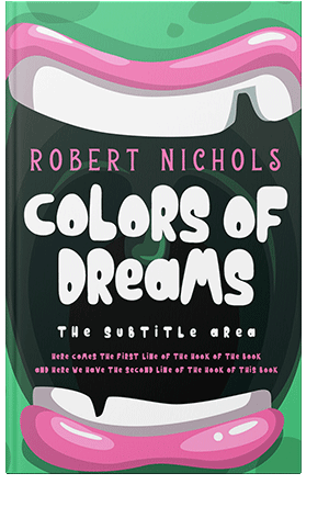 Pre Made Book Cover Aztec