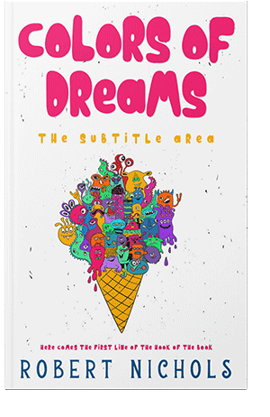 Pre Made Book Cover Paradiso