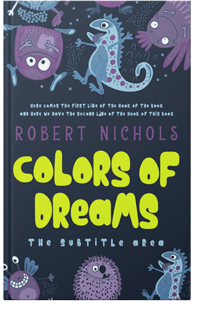 Pre Made Book Cover Cloud Burst