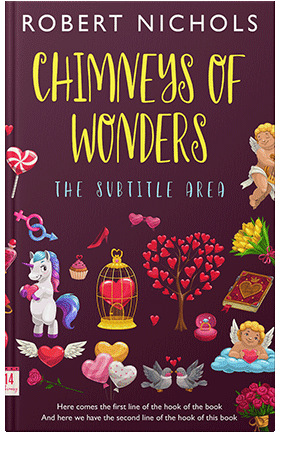 Pre Made Book Cover Loulou