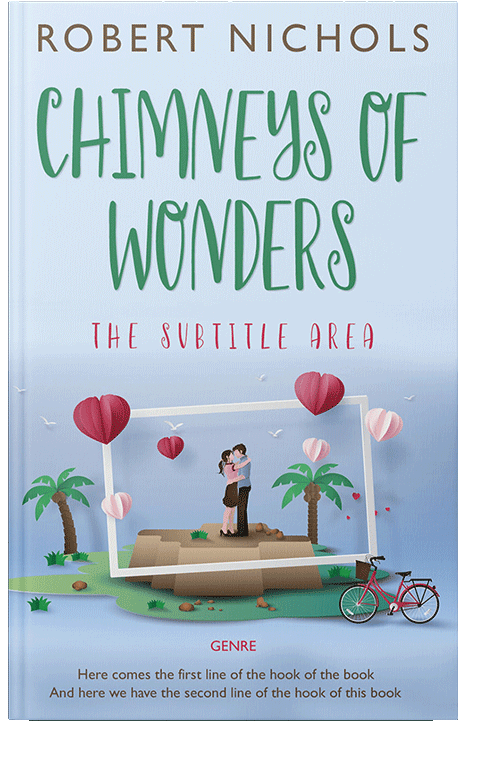 Front view of Link Water #10849 - Premade Romance Book Cover