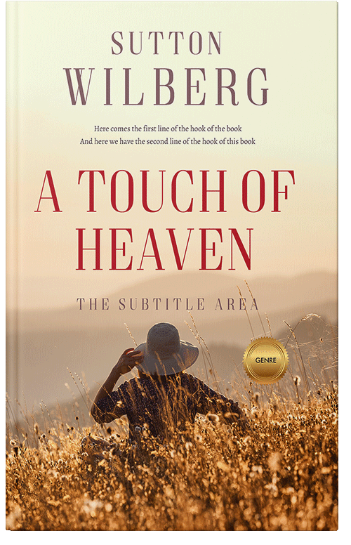 Front view of Albescent White #10850 - Premade Romance Book Cover