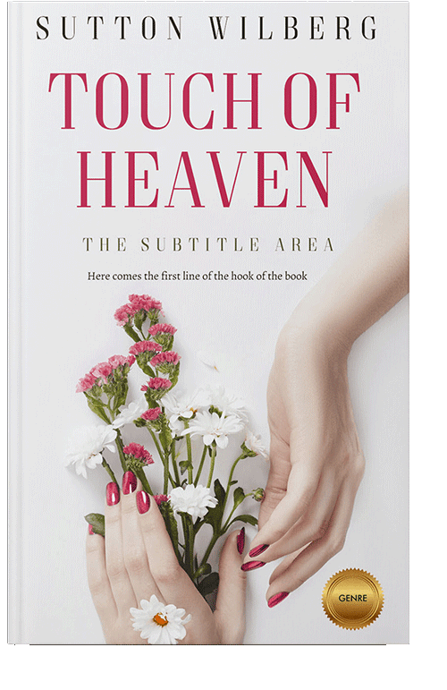 Front view of Ebb #10860 - Premade Chick Lit Book Cover