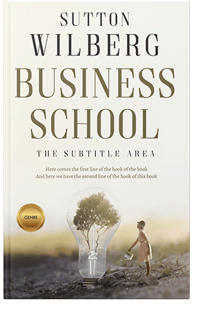 Pre Made Book Cover Spring Wood