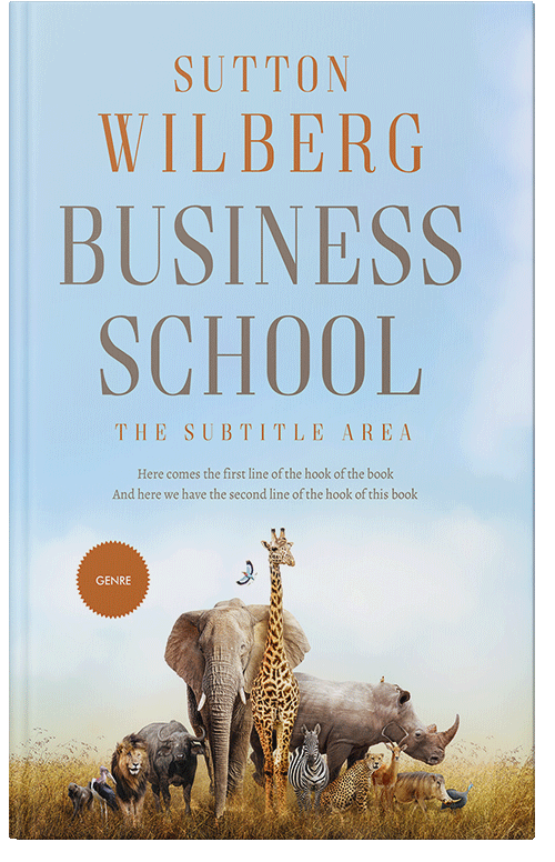 Front view of Link Water #10874 - Premade Nature Book Cover