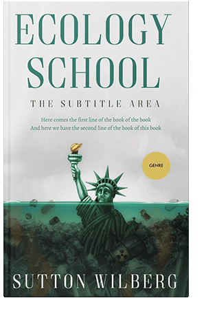 Pre Made Book Cover Black Haze