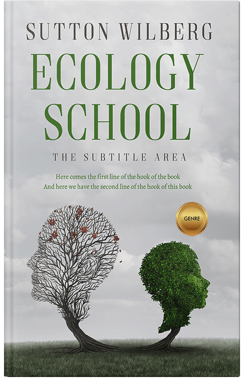 Front view of Iron #10885 - Premade Surreal Book Cover