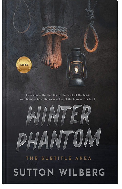 Front view of Shark #10887 - Premade Mystery & Thriller & Suspense Book Cover