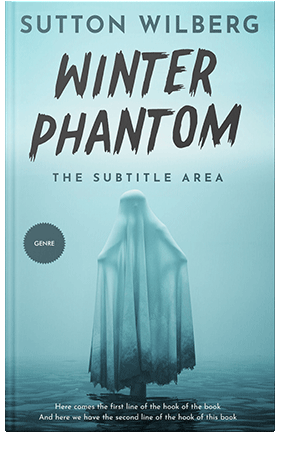 Pre Made Book Cover Powder Blue