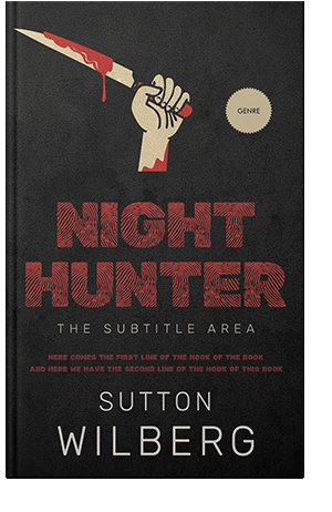 Pre Made Book Cover Cod Gray