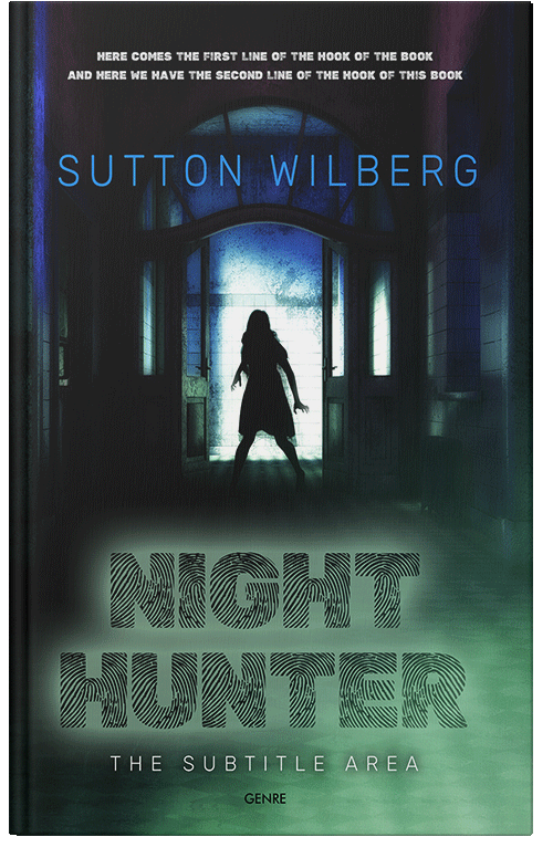 Front view of Premade Mystery & Thriller & Suspense Book Cover - Bunker