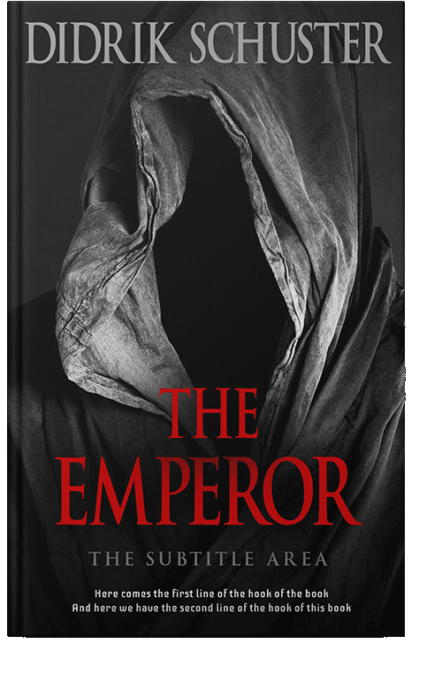 Front view of Cod Gray #10914 - Premade Horror Book Cover