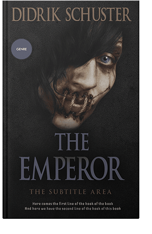 Pre Made Book Cover Cod Gray