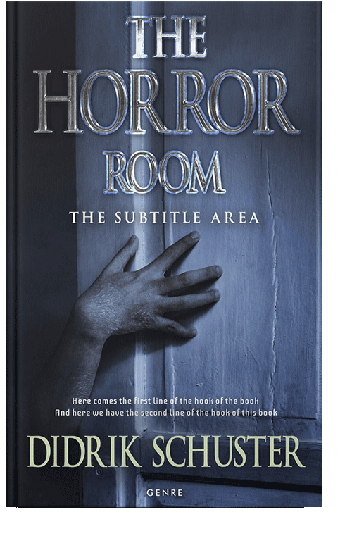 Front view of Ebony Clay #10917 - Premade Apocalyptica Book Cover