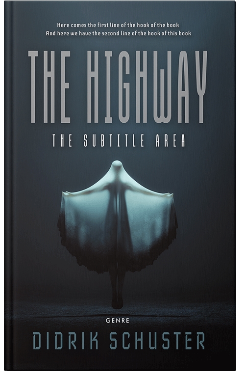 Front view of Premade Horror Book Cover - Mirage
