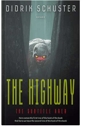 Pre Made Book Cover Shark