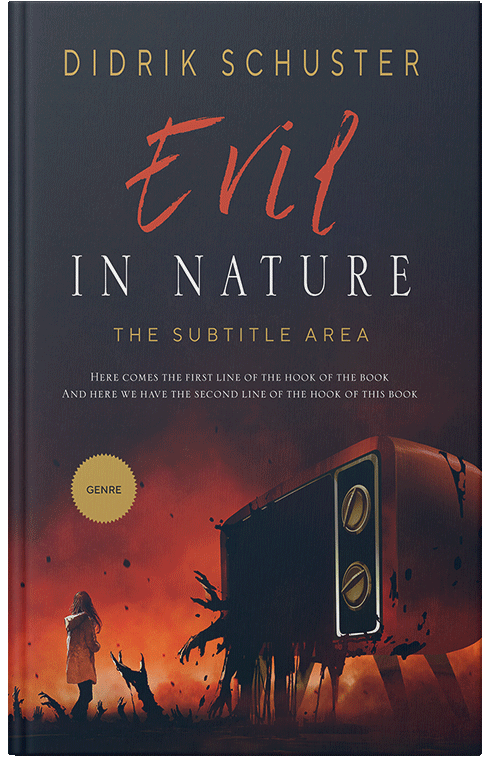 Front view of Premade Horror Book Cover - Baltic Sea