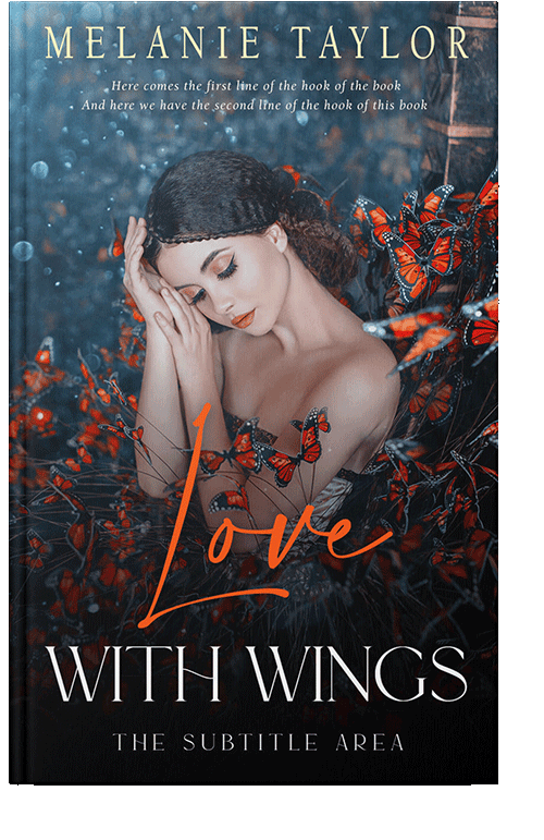 Front view of Shark #10953 - Premade Romance Book Cover | BookCoverZone