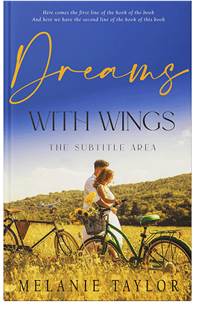 Pre Made Book Cover Sapphire