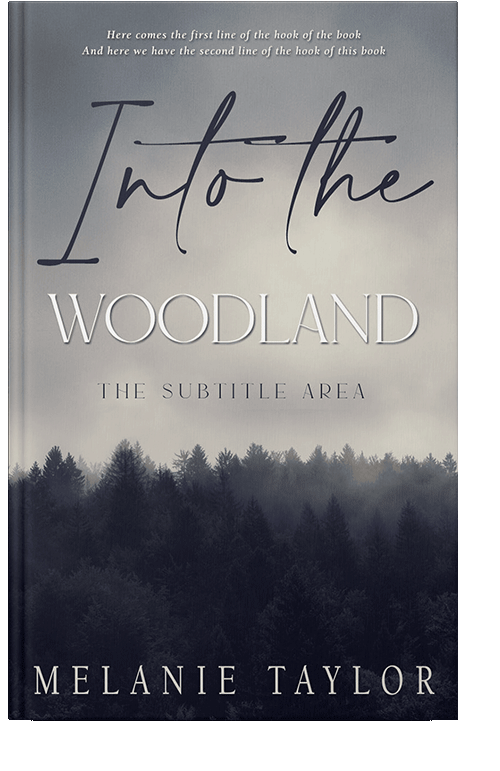 Front view of Cloudy #10964 - Premade Fantasy Book Cover