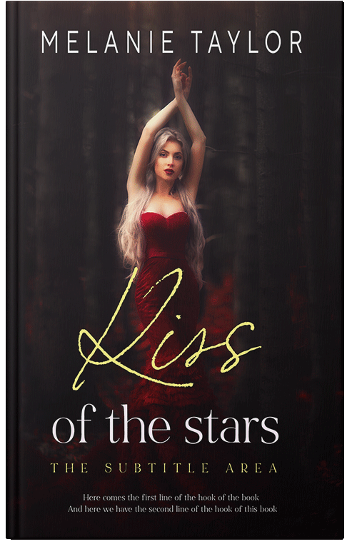 Front view of Night Rider #10970 - Premade Romance Book Cover