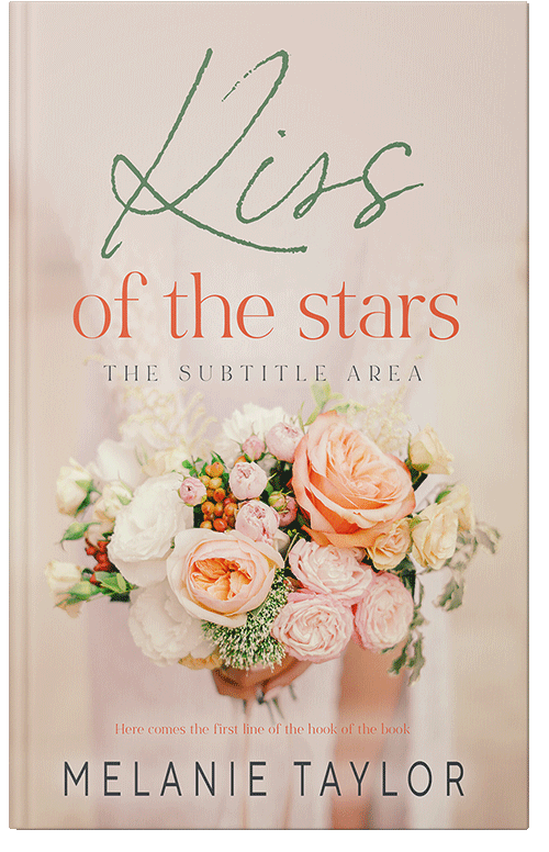 Front view of Bone #10974 - Premade Romance Book Cover